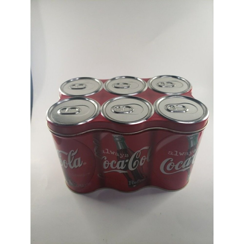 Coca-Cola 6-Pack Tin Collectiable 1998